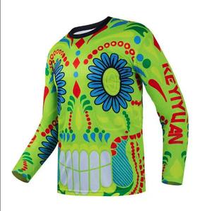 Dernier modèle Maillot BMX personnalisé Cool Dry pour homme Combinaison de motocross en maille sublimée respirante en vente en vrac au Pakistan - Product Image 2
