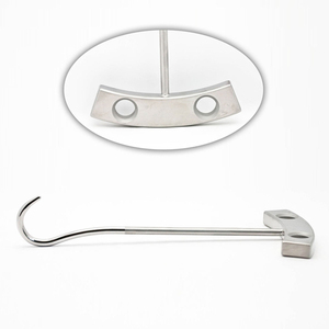 Gancho Óseo Manual de Alta Calidad, Acabado Pulido, Punta Única, Acero Inoxidable Alemán, Clase II para Cirugía Médica - Product Image 6