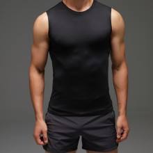 Chemises d'entraînement sportif Singlet Poids du tissu 180 grammes Accepter Tissu personnalisé OEM Logo d'entraînement personnalisé O Neck Blank - Product Image 4