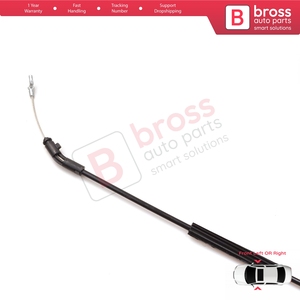 BDP925 Outer Door Handle Release <b>Lock</b> Latch Bowden <b>Cable</b> Front 805032702R for Fluence 2011-On Facelift - Product Image 4