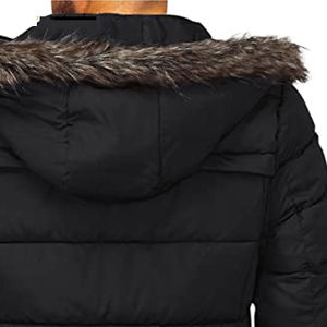 Nouvelle couleur unie hommes Parka veste hiver coupe-vent Parka fermeture éclair manteau beau décontracté hommes Parka Outwear veste pour homme - Product Image 6