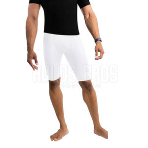 Shorts de compression de fitness pour hommes de haute qualité Conception personnalisée Motif solide mi-coton en ligne Prix de gros Décontracté à vendre - Product Image 5