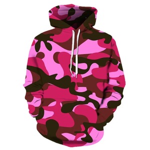 Sweat à capuche d'entraînement de printemps et d'automne pour hommes, vêtements de travail élastiques respirants avec imprimé camouflage, nouveau design de sweat à capuche - Product Image 5