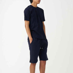 Ensemble jumeau décontracté pour hommes, short et t-shirt d'été respirant à prix bon marché, ensemble de jogging 2 pièces vente en gros - Product Image 4