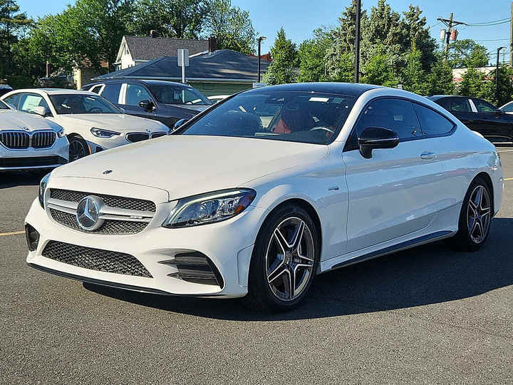 2022 M-e-r-c-e-d-e-s-B-e-n-z C-Cla-ss AMG C 43 Coupe 4MATIC with Low Mileage and Affordable Price in Stock Ready for Shipment