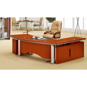 Herne Executive 2.6 m <b>Corner</b> <b>Desk</b> 2nd Choice Modern & Contemporary Design MDF Material Office Furniture for Building - Product Image 1