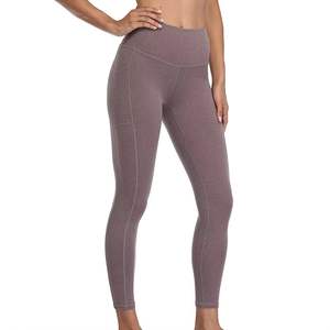Casual <b>Winter</b> Mid Waist Custom Size Fitness Wear <b>Women</b> Gym Workout <b>Leggings</b> Customized Logo Breathable Quick Dry - Product Image 1
