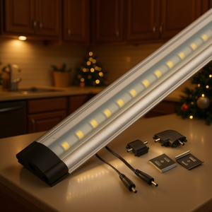 ไฟ LED CT-FL80 ขนาด 80 ซม. สำหรับติดตั้งใต้โต๊ะ 9 วัตต์ 3000K แสงวอร์มไวท์ ไฟคริสต์มาส - Product Image 3