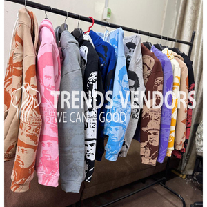 Sudaderas Asali de Invierno para Hombre, a la Moda, 100% Algodón, Felpa, Impresión Digital, Transpirables, Ecológicas, Talla Grande, Servicio OEM - Product Image 2