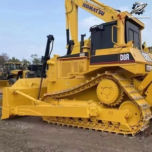 Bulldozer sur chenilles Caterpillar D8R d'occasion, 38,2 tonnes, capacité de la benne de 11,7 m³, marque japonaise d'origine, grand bulldozer, faible nombre d'heures, certifié CE - Product Image 3