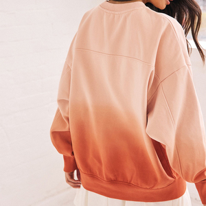Precio al por mayor moda Casual manga larga mujeres de gran tamaño logotipo personalizado mujeres suave polar elegante nuevo diseño sudaderas 2025 - Product Image 2