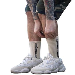 Custom Compression Athletic Socks <b>Cushion</b> Crew Anti-Blister Moisture Wicking Sports & Hiking Anti-Slip Runners' Relief - Product Image 3
