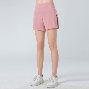Jupe de tennis rose personnalisée, écologique, avec panneaux en mesh, taille haute, coupe athlétique, respirante, séchage rapide, pour femmes - Product Image 3