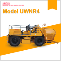 Aplanadora Hidrostática de Carreteras Uniter Modelo UWNR4 con Motor y Bomba, Capacidad de 300 TPH