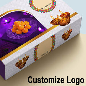 Venta al por mayor caja de regalo de pastel de caramelo diseño único corte láser combinado caja de dulces impreso personalizado al por mayor caja de dulces - Product Image 3