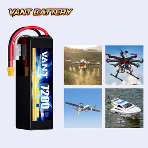 VANT FPV 배터리 드론 배터리 6S Lipo 배터리 7200mAh 100C 높은 에너지 밀도 및 저온에서의 방전 - Product Image 5