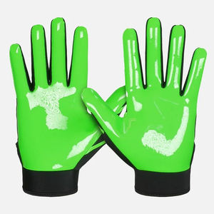 Gants de football américain durables, personnalisables, respirants, antidérapants, à séchage rapide, en tissu polyester doux, très demandés - Product Image 5