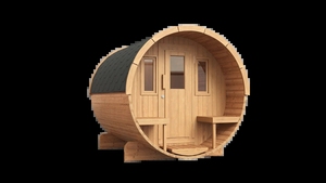 Salles de sauna électriques en bois massif pour 2 personnes - Product Image 4