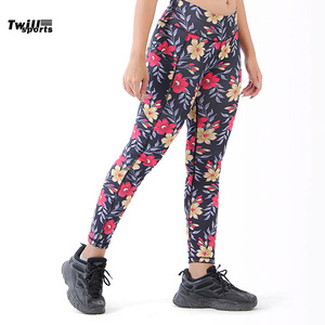 Leggings Deportivos TWILL SPORTS de Cintura Alta para Mujer, Algodón/Bambú, Sin Costuras, Transpirables, Efecto Push-Up, Casuales, para Gimnasio, Deporte, Personalizables - Product Image 6