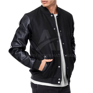 แจ็กเก็ตเลตเตอร์แมนของผู้ชายแจ็กเก็ตเลตเตอร์แมนคุณภาพสูงดีไซน์โดดเด่น - Product Image 3