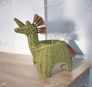 Nueva colección, cesta de almacenamiento grande de ratán con forma de Animal para guardería, hogar, juguetes para niños, organización de lavandería, armario, espacio aplicable - Product Image 1