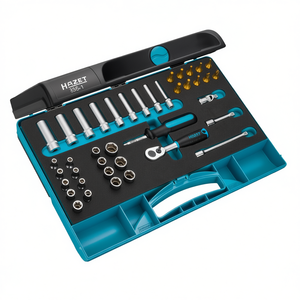 Juego de Llaves de Trinquete y Vasos Hazet de 1/4'', Juego de Herramientas de 40 Piezas - Product Image 2