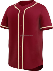 Camiseta de béisbol personalizada al por mayor, sublimación, ropa deportiva de equipo personalizada duradera transpirable elegante, entrenamiento juvenil - Product Image 2