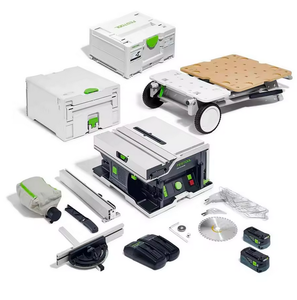ชุดเลื่อยวงเดือน Festool CSC SYS 50 EBI-Set (577381) 36V (18V x 2) 5.2Ah Li-ion ไร้สาย แบบไร้แปรงถ่าน ขนาด 168 มม. พร้อมกล่อง Systainer - Product Image 3