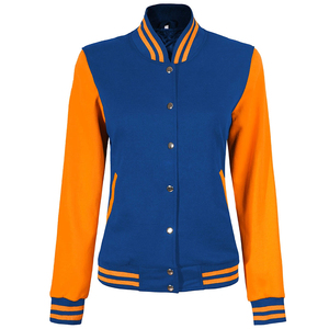 Dernière conception de veste universitaire d'hiver pour femmes à motif solide avec broderie personnalisée Slim Fit 2025 - Product Image 2