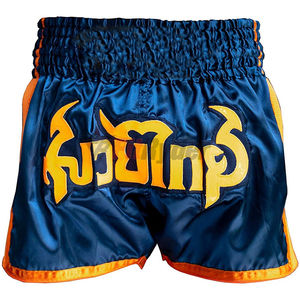 Short de boxe Muay Thai mince de haute qualité pour hommes et femmes Nouveau design Personnalisation OEM et tarif de gros disponibles - Product Image 5