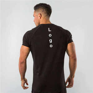 Camiseta estampada de secado rápido para Hombre, ropa deportiva para Hombre, camiseta de rendimiento de entrenamiento deportivo con cuello redondo - Product Image 2