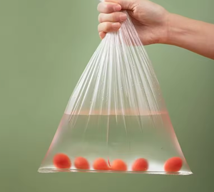 Sacs plats en plastique transparent à ouverture facile, à ouverture latérale, sur rouleau, design spécial personnalisé - Product Image 3