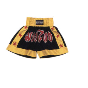 PANTALONES CORTOS DE BOXEO MMA FÁBRICA AL POR MAYOR NIÑOS KICKBOXING TIGER MMA FITNESS GTOP CALIDAD KICKBOXING SHORTS COLOR PERSONALIZADO DISEÑO PERSONALIZADO - Product Image 3