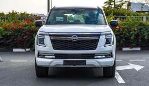 Nouveau Nissan Patrol SE Platinum City 2025, moteur essence 3.8L, transmission automatique, conduite à gauche, couleur blanche, V6T, 7 places, 316 ch - Product Image 3