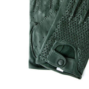 Guantes de cuero para conducir para hombre Últimos diseños Guantes de cuero para conducir de alta calidad para la venta - Product Image 6