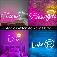 Letrero de Neón Personalizado con Nombre para Niños, Letrero LED de Béisbol, Acrílico Ecológico, Control Remoto, Decoración para Habitación, Regalo de Cumpleaños Perfecto