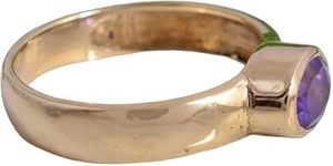 แหวนสตรีพลอยอเมทิสต์ธรรมชาติอัญมณีสำหรับสตรีหินวันเกิดที่สวยงามทำด้วยมือเครื่องประดับคริสต์มาสทำด้วยมือ925แหวนเงินสเตอร์ลิง - Product Image 2