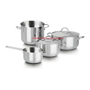 Juego de ollas de acero inoxidable de grado comercial Premium, juego de utensilios de cocina para restaurante de alta resistencia a un precio asequible - Product Image 3