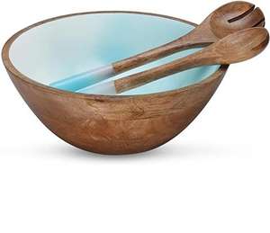 Cuencos Redondos de Madera Natural para Servir, Vajilla para el Hogar y Restaurantes, para Bodas, Cuencos para Servir Alimentos - Product Image 6