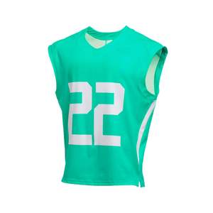 Débardeur de crosse réversible personnalisé Maillot sans manches en maille légère pour jeunes adultes - Product Image 2