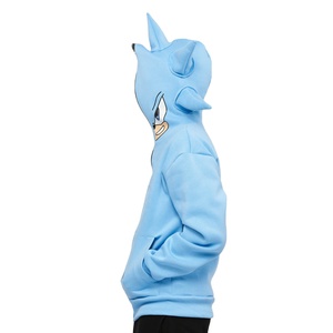 Sudadera con capucha completa con cremallera para hombre, 470 GSM, forro polar de algodón, cálida, urbana, de invierno, OEM, marca privada, de fábrica - Product Image 3