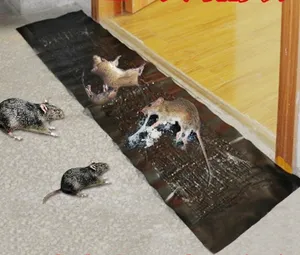 Süper tutkal sıçan öldürme sihirli battaniye yapışkan fare battaniye kurulu/fare tuzağı yapışkan pedleri