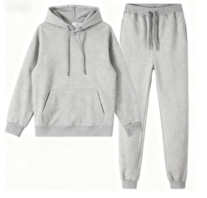 ชุดกีฬา2ชิ้นชุดออกกำลังกายผ้าโพลีเอสเตอร์ระบายอากาศได้ดีชุดออกกำลังกายสำหรับผู้ชายและผู้หญิง - Product Image 3