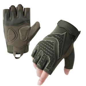 Guantes de Motocicleta de Alta Calidad al por Mayor, Transpirables, Antideslizantes, Diseño Personalizado, Uso Diario en Invierno, Guantes Tácticos de Medio Dedo, Pakistán - Product Image 6