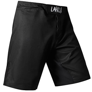 Shorts de boxe unisexes, vêtements de sport durables, 100% polyester, légers, séchage rapide, confortables, extensibles, pour l'entraînement athlétique - Product Image 1