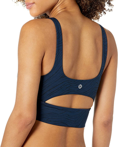 ยกทรงเล่นโยคะกีฬาสำหรับผู้หญิงบราธรรมดาขาดด้านหลังไร้รอยต่อระบายอากาศ - Product Image 4