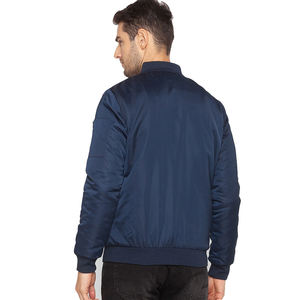 Chaquetas de bombardero de satén de calidad superior para hombre hechas en Pakistán, excelentes con cuello con capucha, transpirables y de talla larga 4XL - Product Image 6