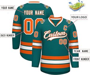 Maillot de hockey sur glace à étiquette privée OEM / ODM Uniformes d'équipe Maillot de hockey sur glace à séchage rapide Uniforme d'équipe professionnel - Product Image 3