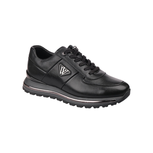 Meilleures ventes M158-K Chaussures de sport pour hommes en cuir véritable Mousse à mémoire de forme Antidérapantes pour la vente en gros - Product Image 2