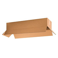 Caja de Embalaje de Cartón Corrugado para Barras de Ejercicio, Etiqueta de Cartón, 18x6x45 Pulgadas, Resistente, Color Personalizable, Embalaje de Envío, Mudanza